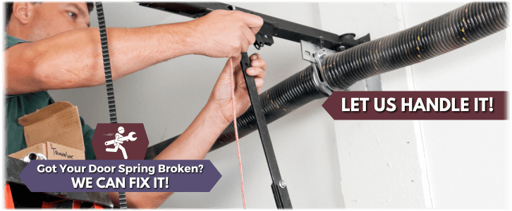 Broken Garage Door Spring Bridgeton MO